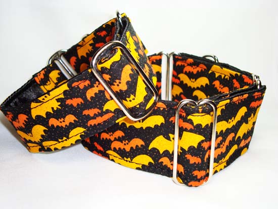 Bats ~ Orange Glitter